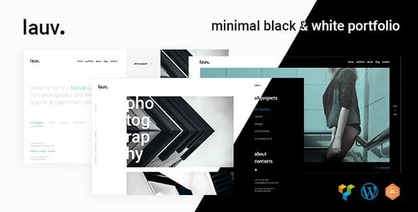 Lauv – Trendy Portfolio WordPress Theme